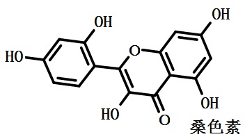 桑色素的結(jié)構(gòu)式